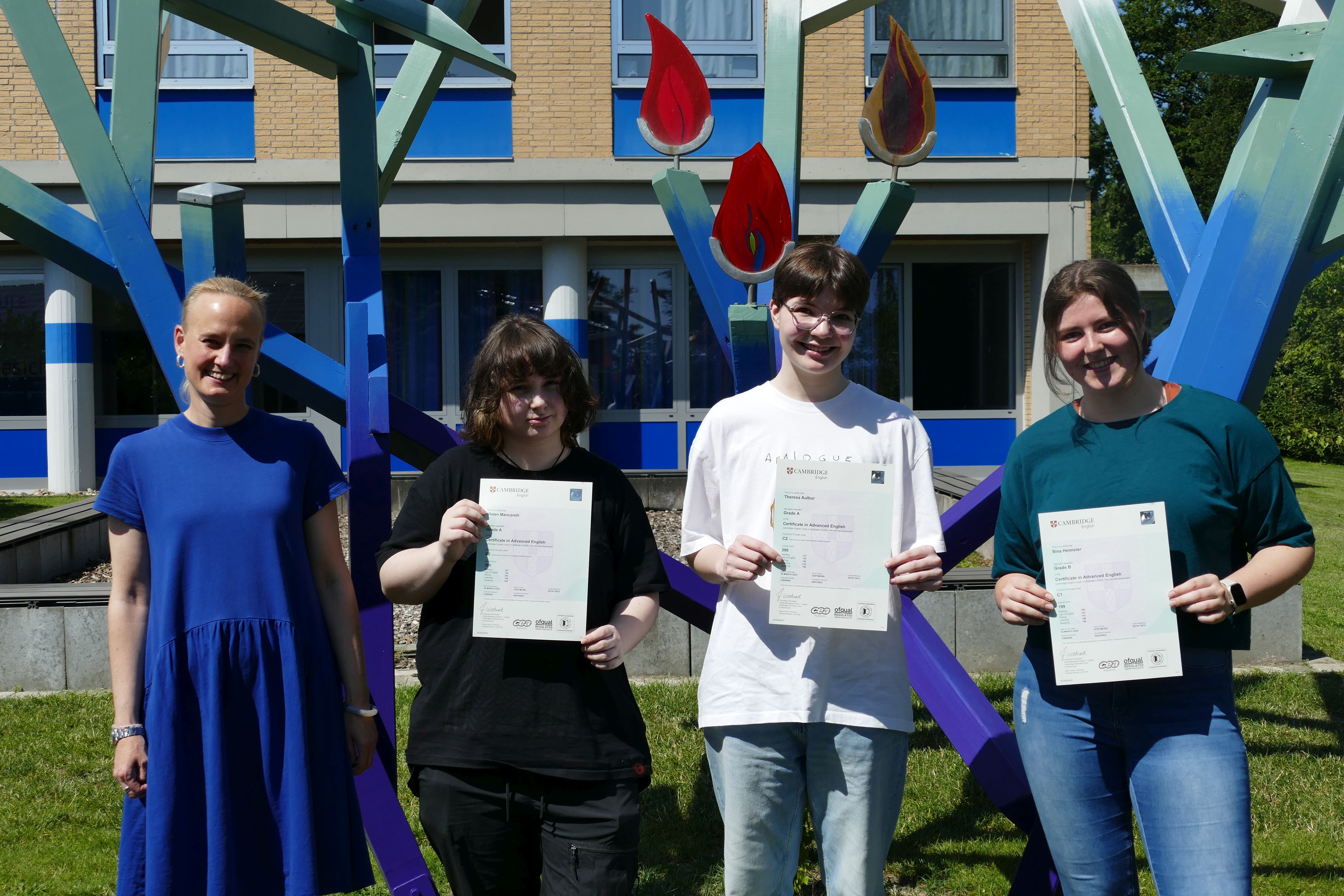 CAE Prüfung erfolgreich bestanden!