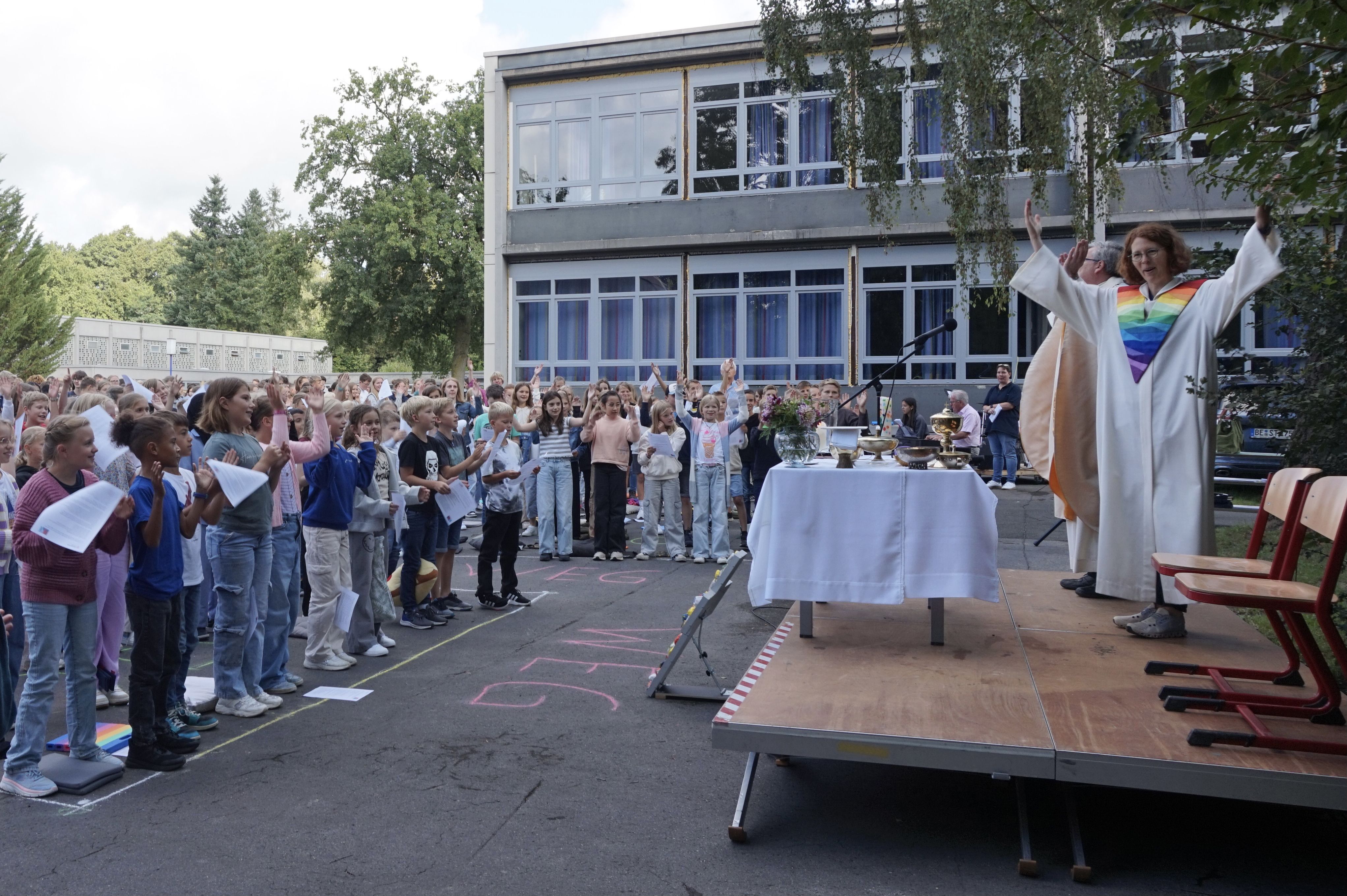 Schulgottesdienst zum 175-jährigen Ordensjubiläum